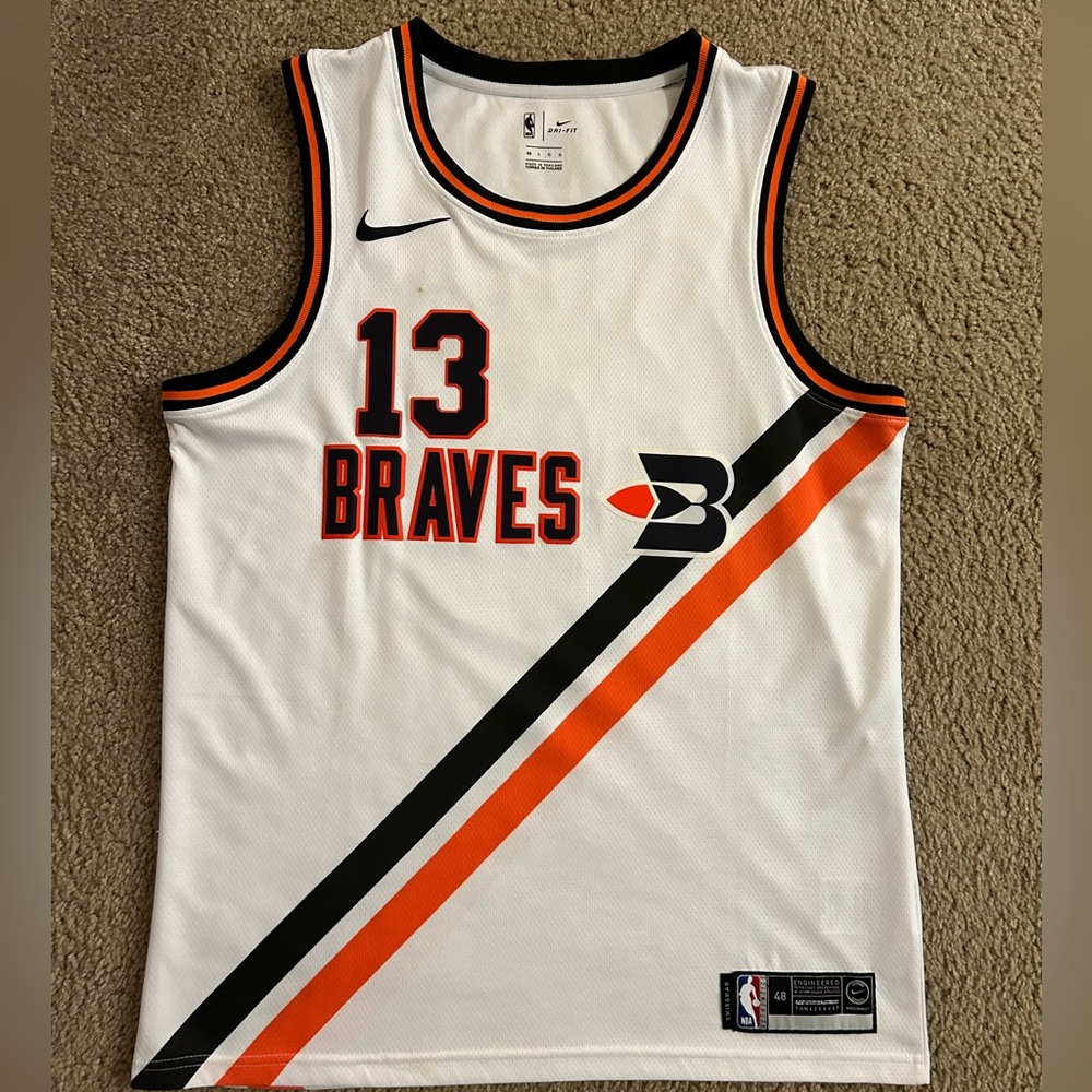 Paul George LA Clippers Buffalo Braves throwback jersey